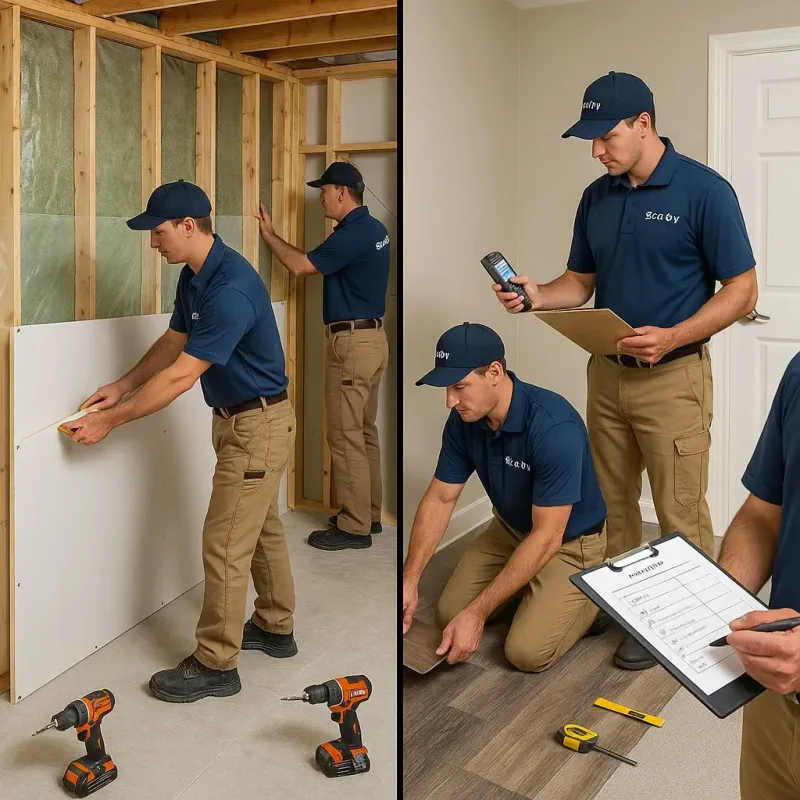 Repairs and Reconstruction process in Jenks, OK
