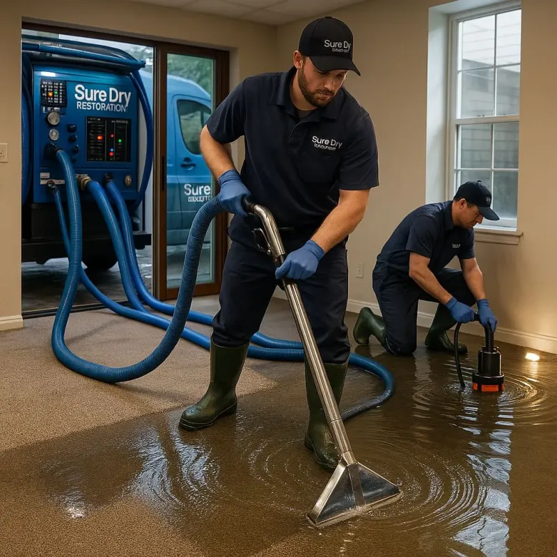 Water Extraction and Removal process in Jenks, OK